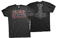 Thor Donngergott G&ouml;tterhammer  Herren Tshirt M